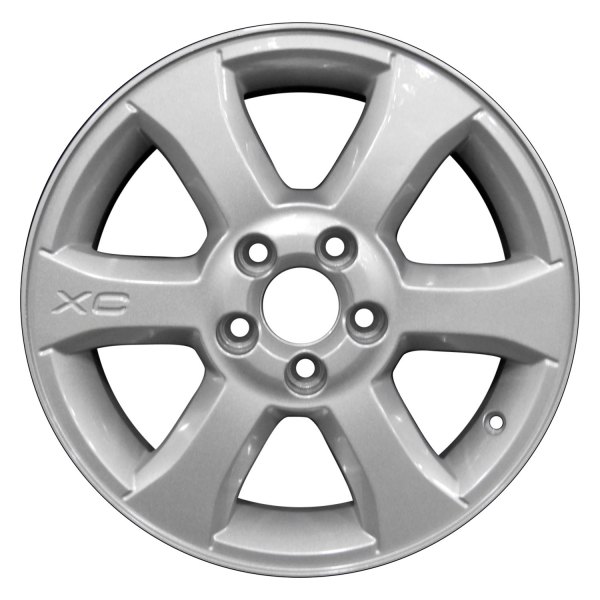 Perfection Wheel® - 16 x 7 6 I-Spoke Sparkle Silver Alloy Factory Wheel (Refinished)