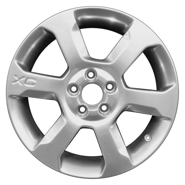 Perfection Wheel® - 17 x 7.5 6 I-Spoke Hyper Bright Mirror Silver Full Face Alloy Factory Wheel (Refinished)