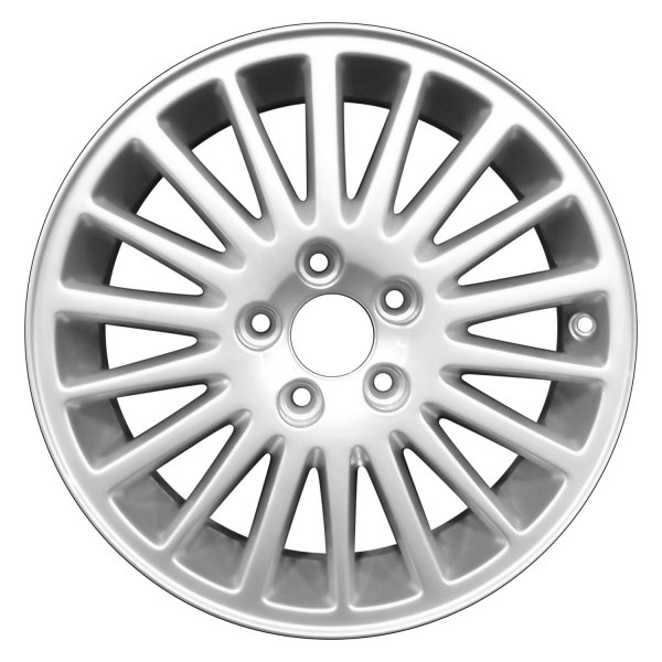 Perfection Wheel® - 16 x 6.5 20 I-Spoke Fine Bright Silver Full Face Alloy Factory Wheel (Refinished)