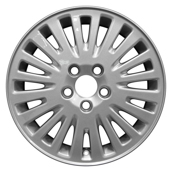 Perfection Wheel® - 16 x 6.5 20 I-Spoke Sparkle Silver Full Face Alloy Factory Wheel (Refinished)