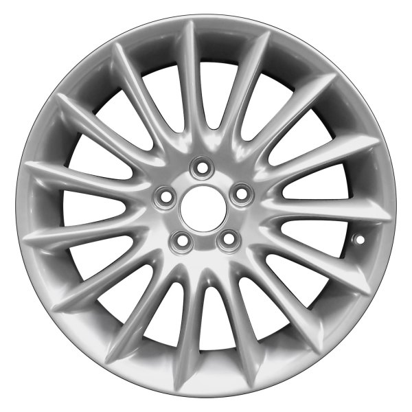 Perfection Wheel® - 18 x 8 15 I-Spoke Hyper Bright Silver Full Face Alloy Factory Wheel (Refinished)