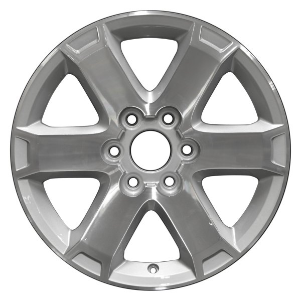 Perfection Wheel® - 18 x 7.5 6 I-Spoke Bright Fine Silver Machined Alloy Factory Wheel (Refinished)