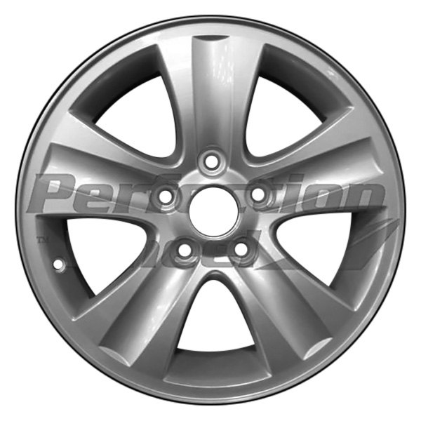 Perfection Wheel® - 16 x 6.5 5-Spoke Sparkle Silver Alloy Factory Wheel (Refinished)