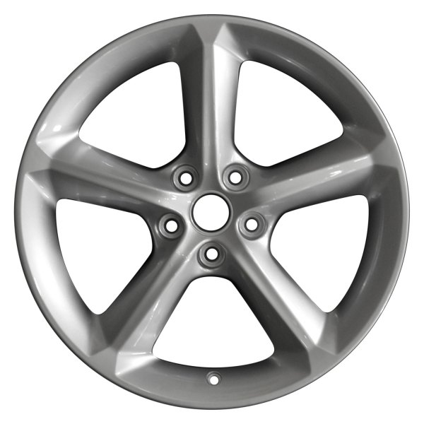 Perfection Wheel® - 18 x 8 5-Spoke Fine Bright Silver Full Face Alloy Factory Wheel (Refinished)
