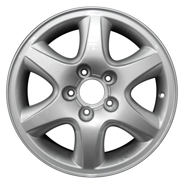 Perfection Wheel® - 16 x 6.5 6 I-Spoke Bright Fine Silver Full Face Alloy Factory Wheel (Refinished)