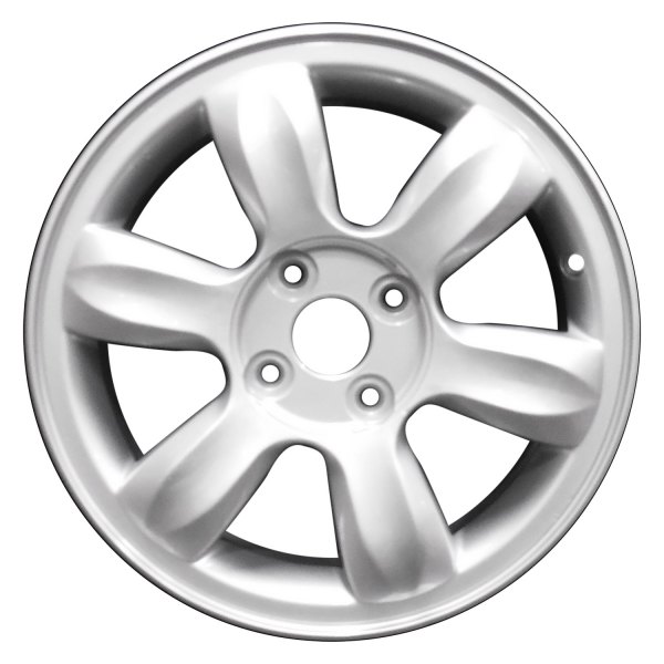 Perfection Wheel® - 15 x 5.5 6 I-Spoke Medium Silver Full Face Alloy Factory Wheel (Refinished)