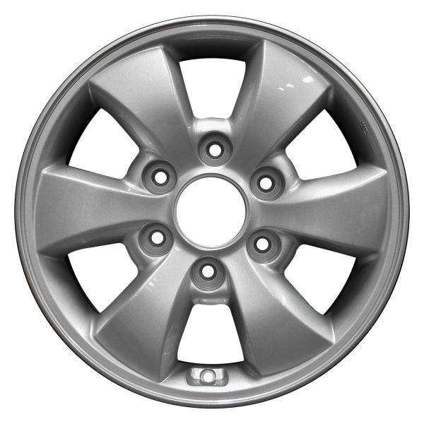 Perfection Wheel® - 16 x 6.5 6 I-Spoke Medium Sparkle Silver Full Face Alloy Factory Wheel (Refinished)