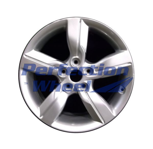 Perfection Wheel® - 17 x 7 5-Spoke Bright Metallic Silver Full Face Alloy Factory Wheel (Refinished)