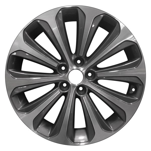 Perfection Wheel® - 19 x 8 10 I-Spoke Charcoal Machined Alloy Factory Wheel (Refinished)