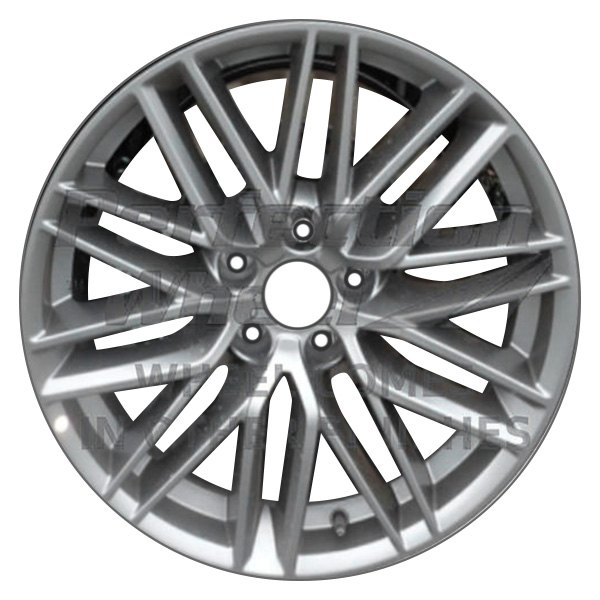 Perfection Wheel® - 18 x 8 10 Double-Spoke Medium Charcoal Full Face Alloy Factory Wheel (Refinished)