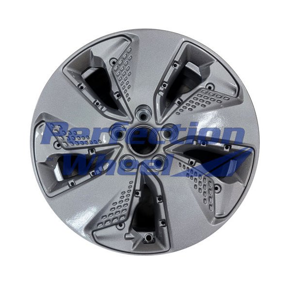 Perfection Wheel® - 17 x 7 5-Spoke Dark Sparkle Silver Full Face Alloy Factory Wheel (Refinished)
