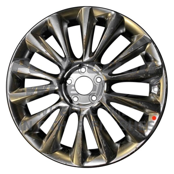 Perfection Wheel® - 20 x 7.5 14-Spoke Hyper Smoked Silver Full Face Alloy Factory Wheel (Refinished)