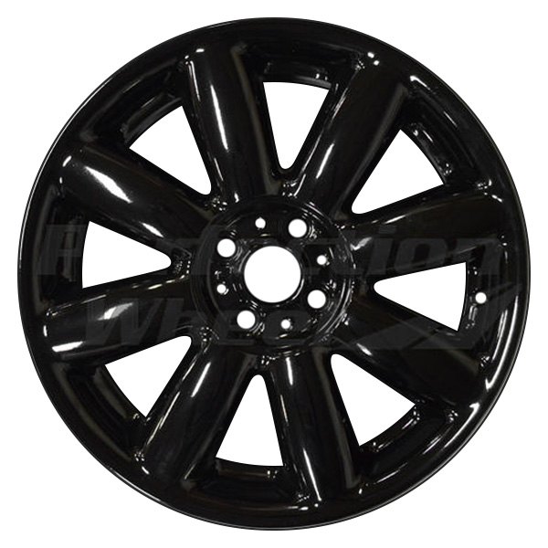 Perfection Wheel® - 17 x 7 8 I-Spoke Black Full Face Alloy Factory Wheel (Refinished)
