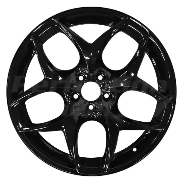 Perfection Wheel® - 21 x 11.5 5 Y-Spoke Black Full Face PIB Alloy Factory Wheel (Refinished)