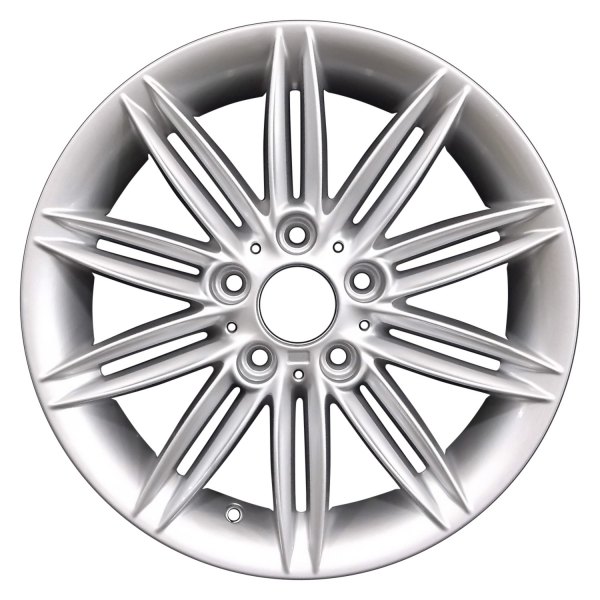 Perfection Wheel® - 17 x 7 10 I-Spoke Metallic Silver Full Face Alloy Factory Wheel (Refinished)