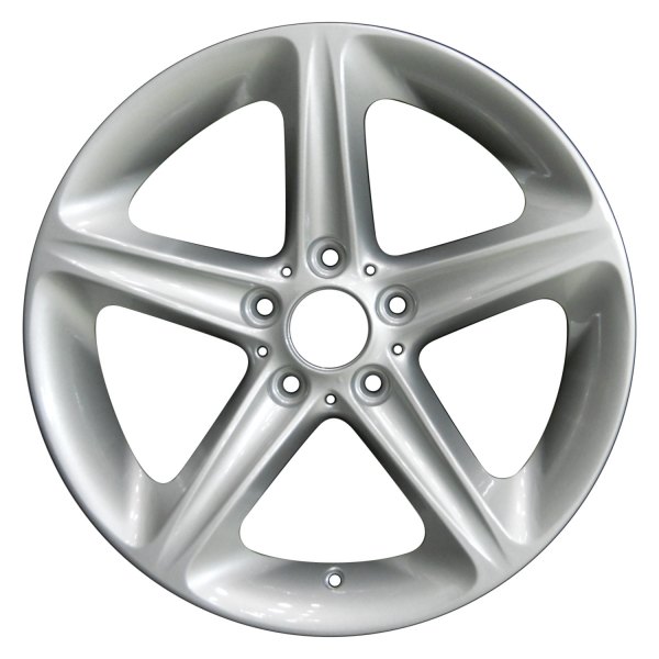 Perfection Wheel® - 18 x 7.5 5-Spoke Metallic Silver Full Face Alloy Factory Wheel (Refinished)