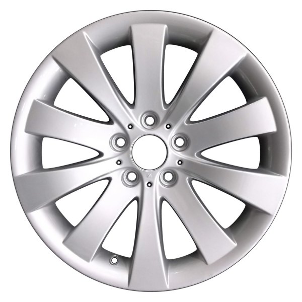 Perfection Wheel® - 18 x 8 10 Alternating-Spoke Bright Medium Silver Full Face Alloy Factory Wheel (Refinished)