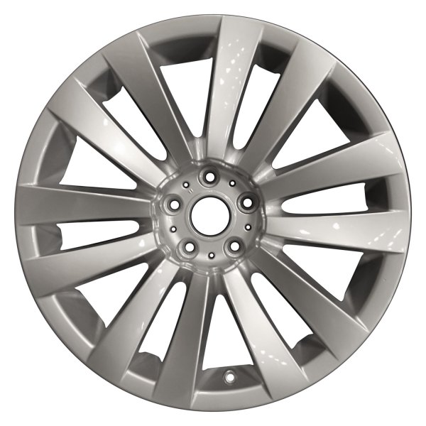 Perfection Wheel® - 20 x 10 12 V-Spoke Bright Medium Silver Full Face Alloy Factory Wheel (Refinished)