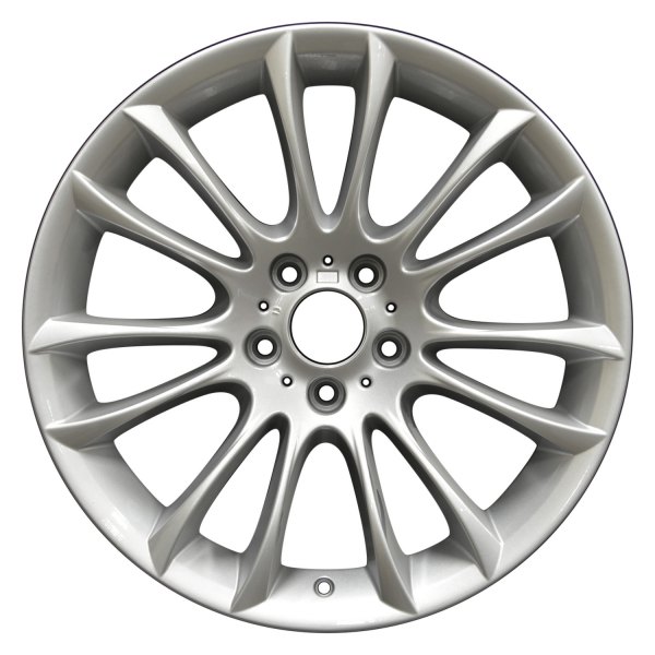 Perfection Wheel® - 19 x 8.5 7 V-Spoke Fine Bright Silver Full Face Alloy Factory Wheel (Refinished)