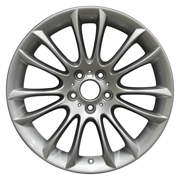 Perfection Wheel® - 19 x 9.5 7 V-Spoke Fine Bright Silver Full Face Alloy Factory Wheel (Refinished)