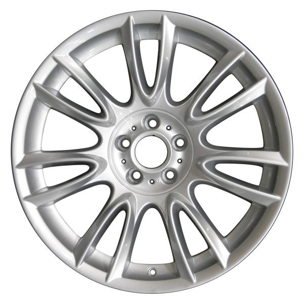 Perfection Wheel® - 20 x 8.5 7 V-Spoke Fine Bright Silver Full Face Alloy Factory Wheel (Refinished)
