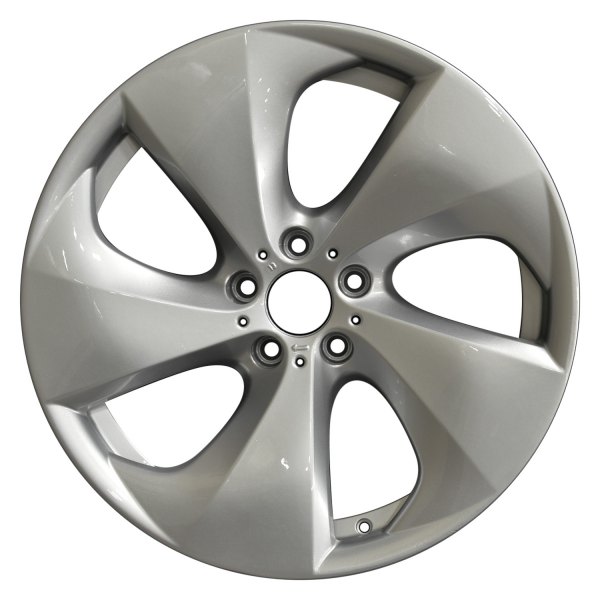 Perfection Wheel® - 20 x 10 5 Spiral-Spoke Fine Bright Silver Full Face Alloy Factory Wheel (Refinished)