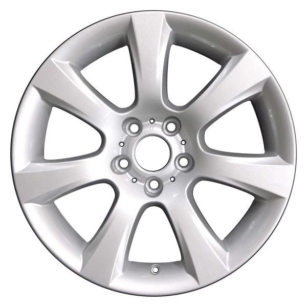 Perfection Wheel® - 18 x 8 7 I-Spoke Metallic Silver Full Face Alloy Factory Wheel (Refinished)