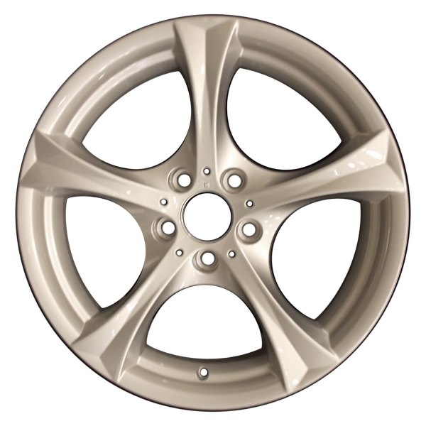 Perfection Wheel® - 18 x 8.5 5-Spoke Bright Medium Silver Full Face Alloy Factory Wheel (Refinished)