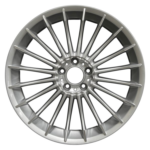 Perfection Wheel® - 21 x 10 20 I-Spoke Sparkle Silver Full Face Alloy Factory Wheel (Refinished)