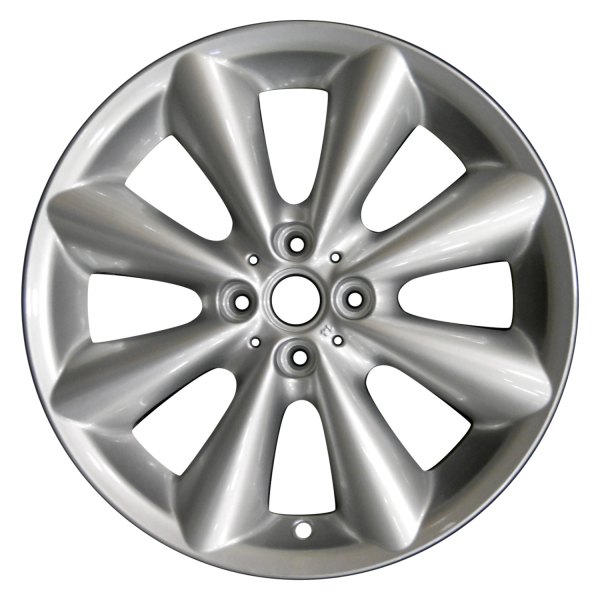 Perfection Wheel® - 17 x 7 8 I-Spoke Medium Sparkle Silver Full Face Alloy Factory Wheel (Refinished)