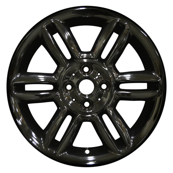 Perfection Wheel® - 16 x 6.5 6 Double I-Spoke Black Full Face Alloy Factory Wheel (Refinished)