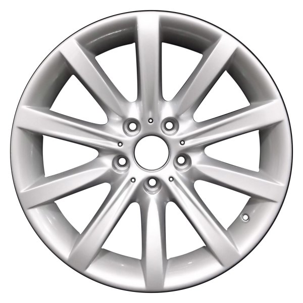 Perfection Wheel® - 18 x 8 10 I-Spoke Medium Sparkle Silver Full Face Alloy Factory Wheel (Refinished)