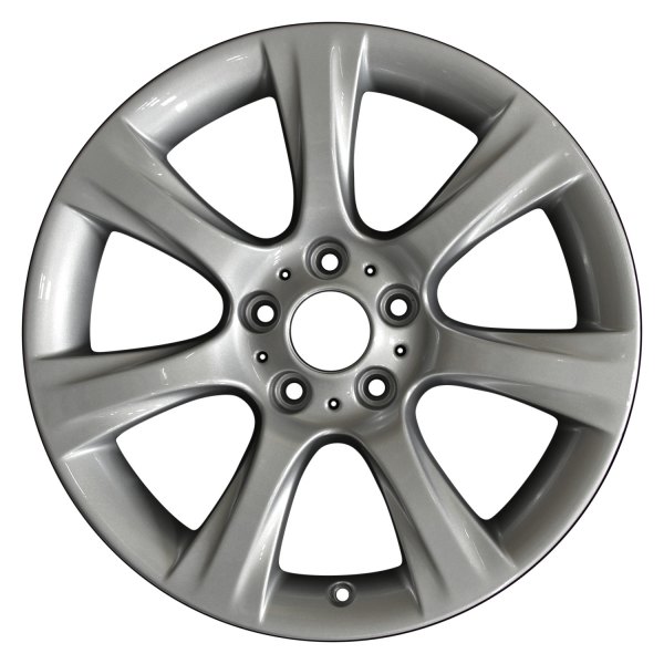 Perfection Wheel® - 18 x 8 7 I-Spoke Medium Sparkle Silver Full Face Alloy Factory Wheel (Refinished)