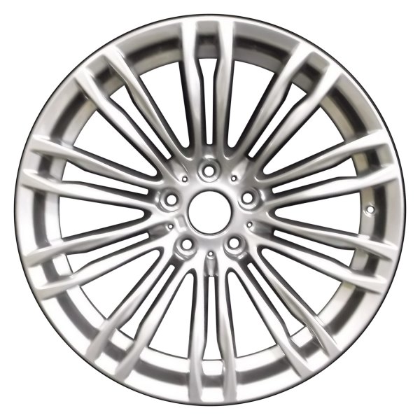 Perfection Wheel® - 19 x 9 10 I-Spoke Bright Charcoal Hyper Silver Full Face Alloy Factory Wheel (Refinished)