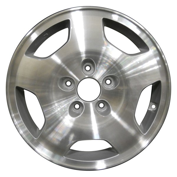 Perfection Wheel® - 16 x 6.5 5-Spoke Medium Sparkle Silver Machined Alloy Factory Wheel (Refinished)