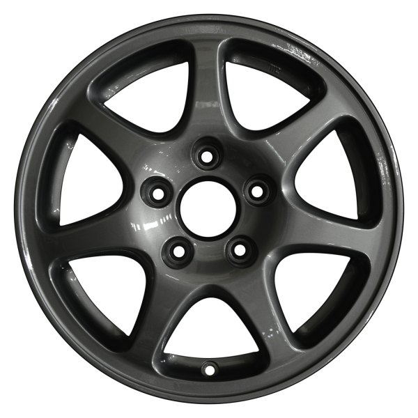 Perfection Wheel® - 15 x 6 7 I-Spoke Light Blueish Charcoal Full Face Alloy Factory Wheel (Refinished)