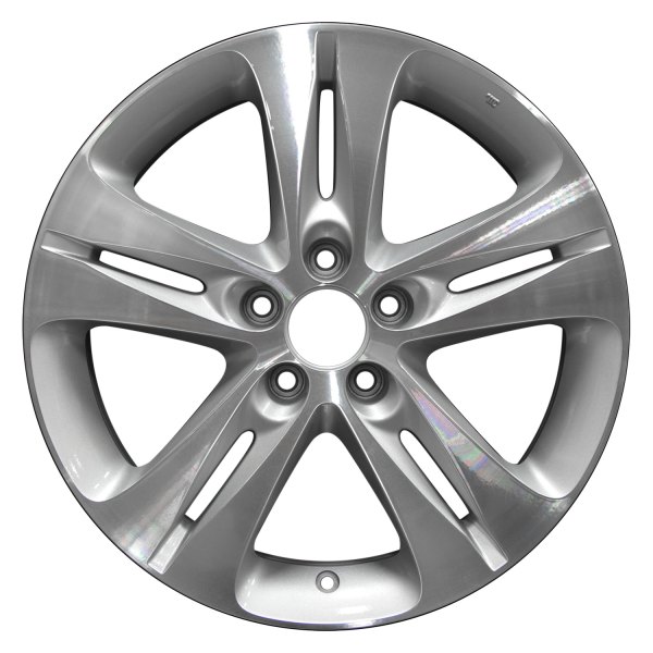 Perfection Wheel® - 18 x 8 Double 5-Spoke Bright Medium Silver Machined Alloy Factory Wheel (Refinished)
