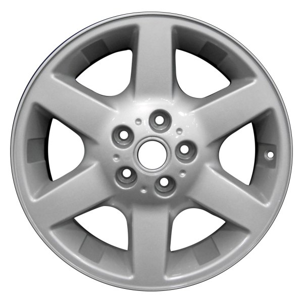 Perfection Wheel® - 17 x 7 6 I-Spoke Sparkle Silver Full Face Alloy Factory Wheel (Refinished)