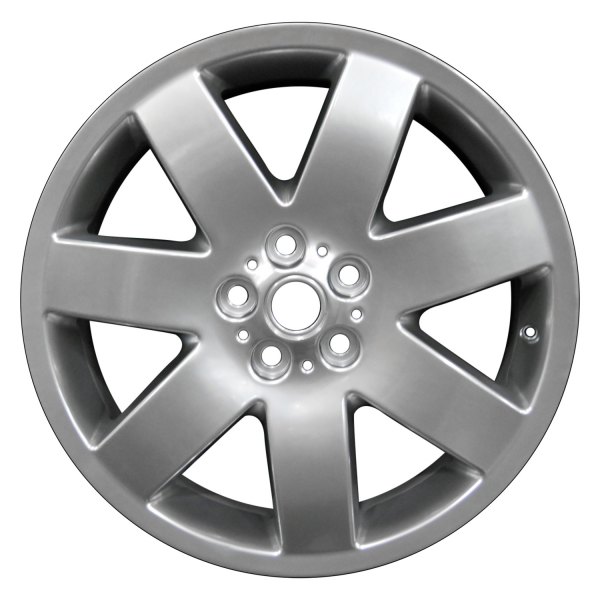 Perfection Wheel® - 20 x 8.5 7 I-Spoke Hyper Bright Mirror Silver Full Face Alloy Factory Wheel (Refinished)