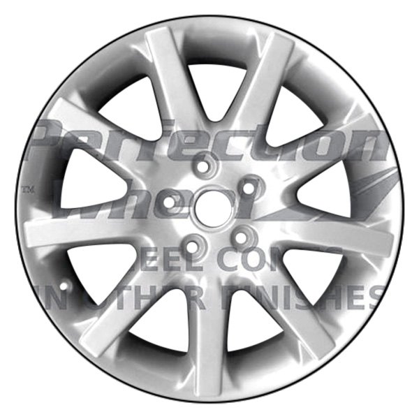 Perfection Wheel® - 18 x 7 9 I-Spoke Sparkle Silver Full Face Alloy Factory Wheel (Refinished)