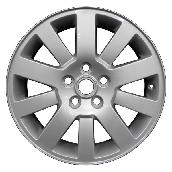 Perfection Wheel® - 18 x 8 10 I-Spoke Bright Sparkle Silver Full Face Alloy Factory Wheel (Refinished)