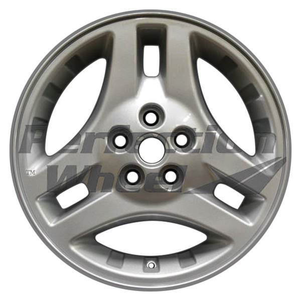 Perfection Wheel® - 18 x 8 3 V-Spoke Bright Sparkle Silver Full Face Alloy Factory Wheel (Refinished)