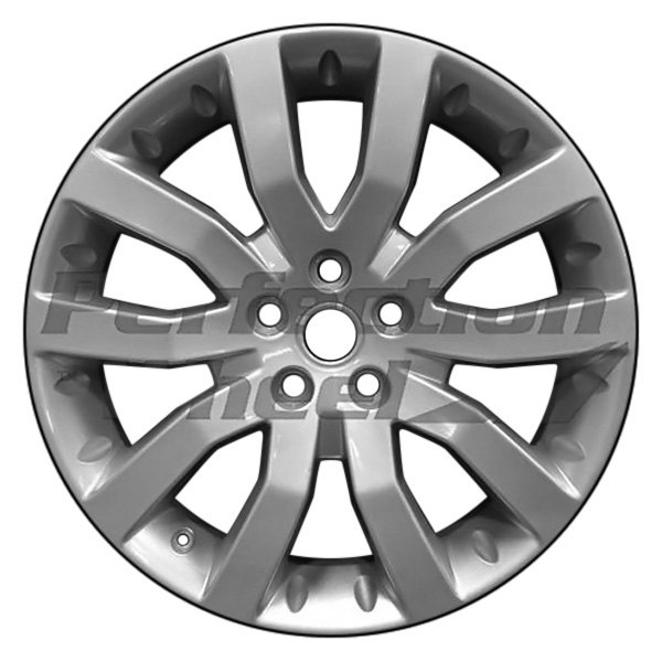Perfection Wheel® - 20 x 9.5 5 V-Spoke Sparkle Silver Alloy Factory Wheel (Refinished)