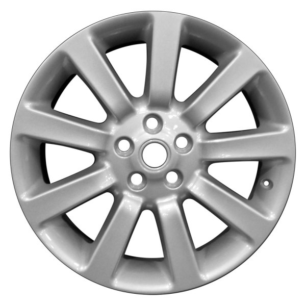 Perfection Wheel® - 20 x 8.5 9 I-Spoke Sparkle Silver Full Face Alloy Factory Wheel (Refinished)