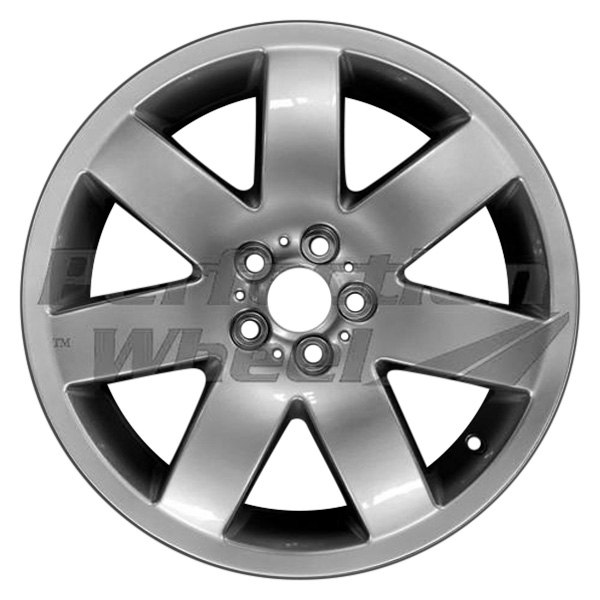 Perfection Wheel® - 20 x 8.5 7 I-Spoke Hyper Sparkle Silver Gray Base Full Face Alloy Factory Wheel (Refinished)