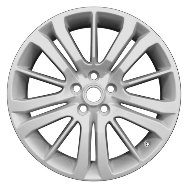 Perfection Wheel® - 20 x 9.5 5 W-Spoke Sparkle Silver Full Face Alloy Factory Wheel (Refinished)
