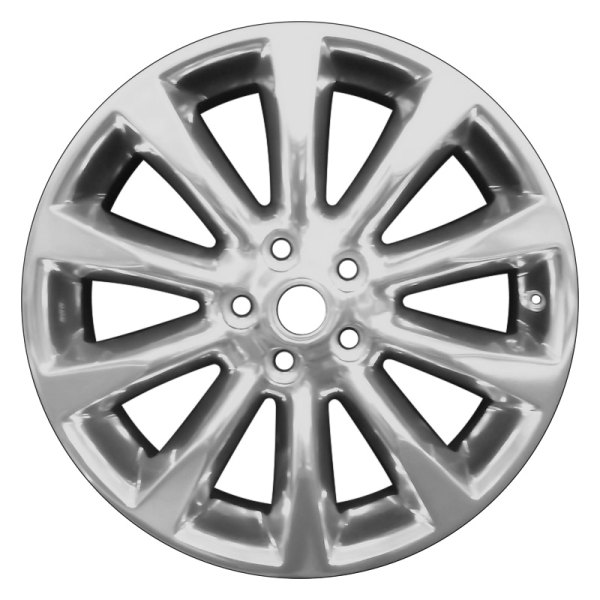 Perfection Wheel® - 20 x 8.5 10 I-Spoke Full Polished Alloy Factory Wheel (Refinished)
