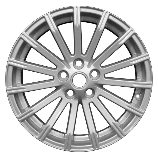Perfection Wheel® - 19 x 9 15 I-Spoke Fine Sparkle Silver Full Face Alloy Factory Wheel (Refinished)