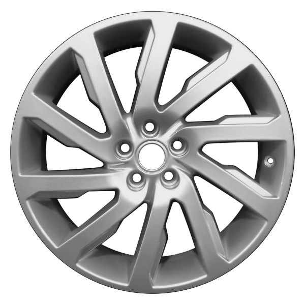 Perfection Wheel® - 19 x 8 10 Spiral-Spoke Sparkle Silver Alloy Factory Wheel (Refinished)