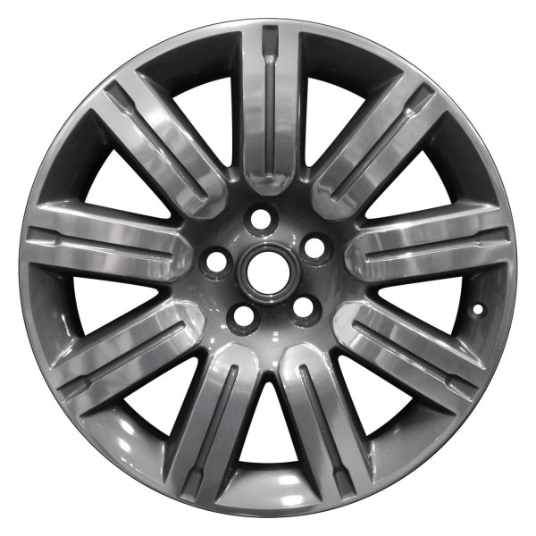 Perfection Wheel® - 20 x 9.5 9 I-Spoke Dark Charcoal Polish Alloy Factory Wheel (Refinished)